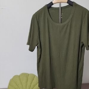 a new day Olive Green Short Sleeve Tee
